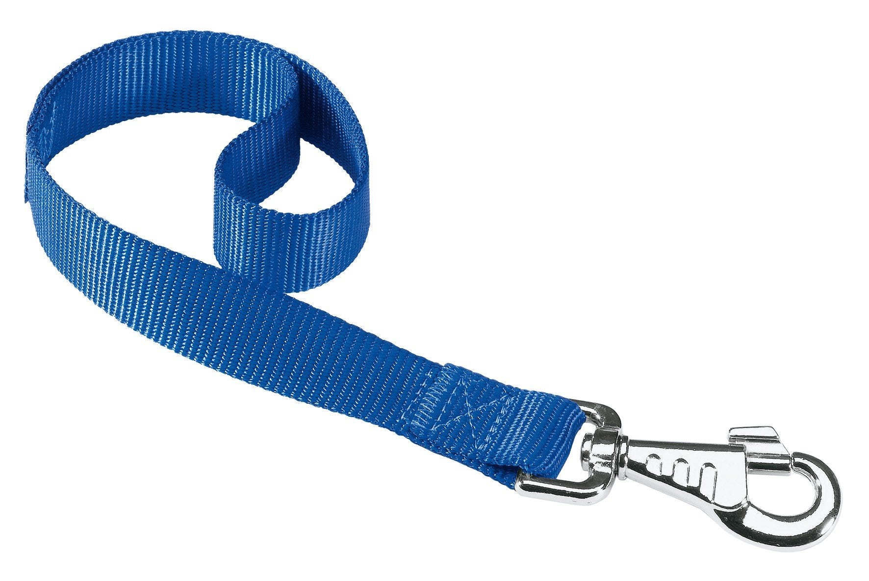 Ferplast Correa Nylon Club GM Corto Azul 80g