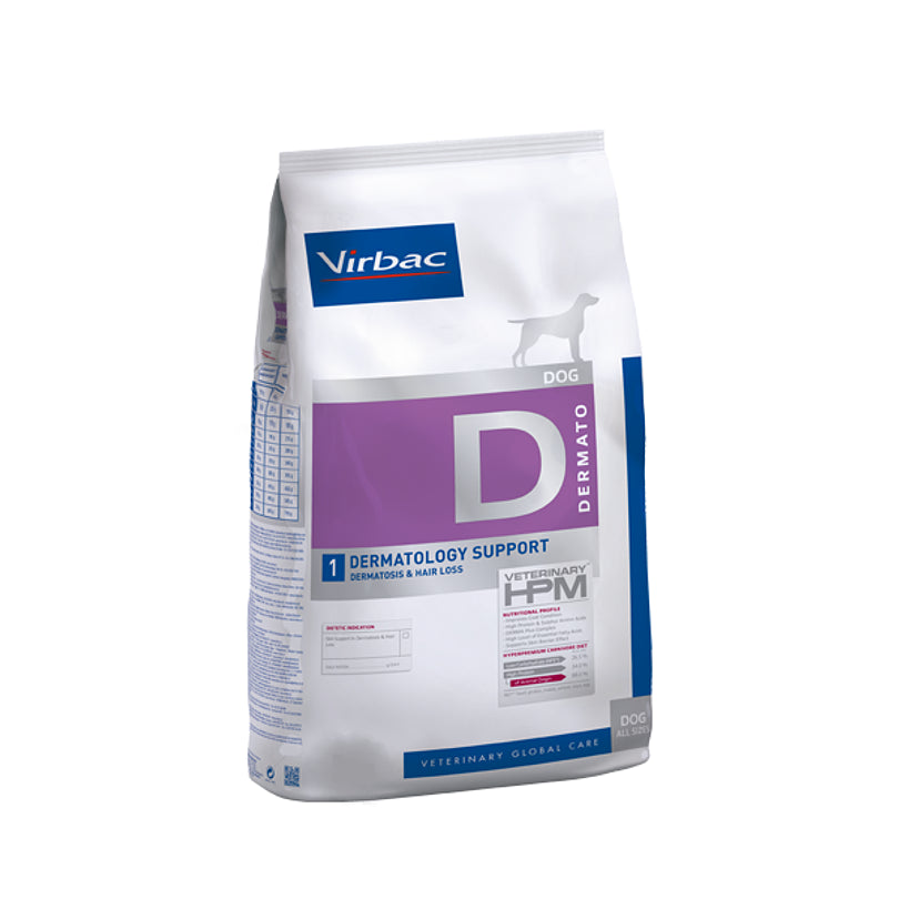 Virbac HPM Canine Dermatology Support Alimento Seco 12kg
