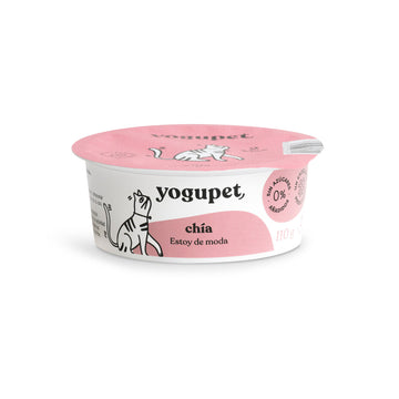Yogupet Yogurt Clásico Perro Chía 4x110g