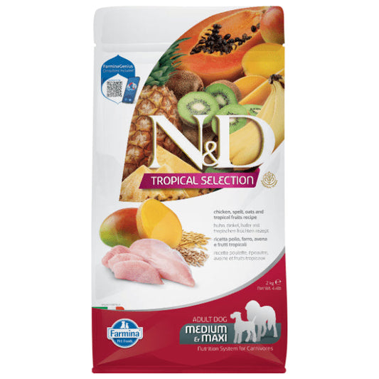 Farmina N&D Tropical Selection Pienso para Perros 2Kg