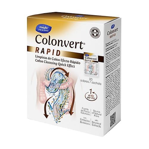 Mayla Pharma Colonvert Rapid Complemento Alimenticio de Limón 20 sticks