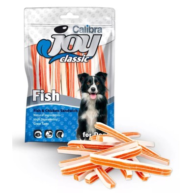 Calibra Joy Classic Sandwich Pescado y Pollo Snack para Perros 80g
