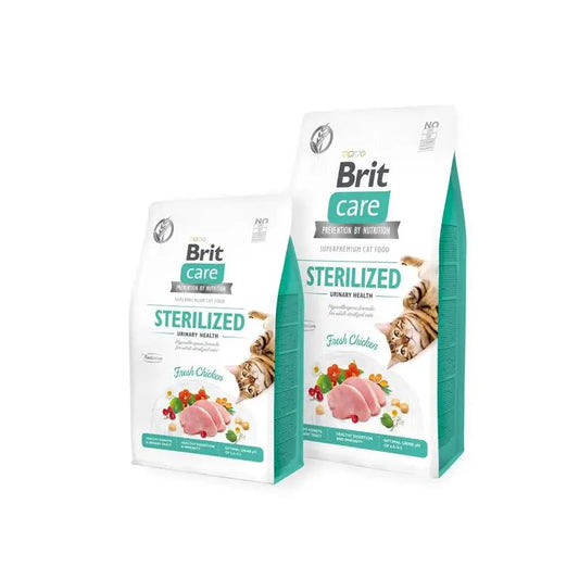 Brit Care Cat Sterilized Urinary Health Dry Food 2Kg