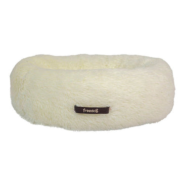 Freedog Donut Antiestres Cama Circular Blanca 65cm