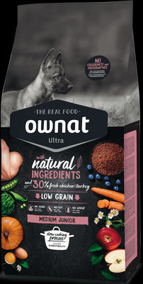Ownat Ultra Medium Junior Pienso Seco 12kg
