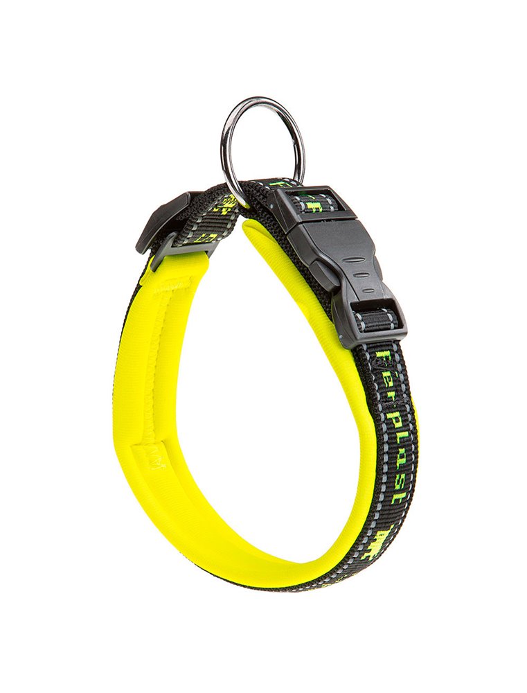 Ferplast Sport Dog C25 Collar de Nylon Amarillo 55cm