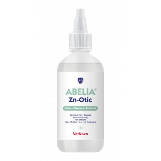Vetnova Abelia Zn-Otic Limpiador de Oídos 118ml