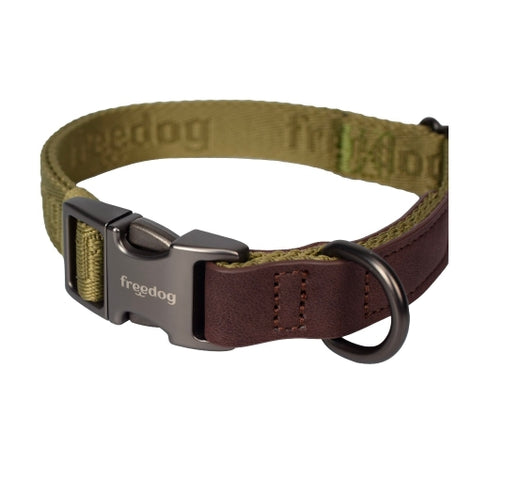 Freedog Linum Collar Verde Bosque 1 ud