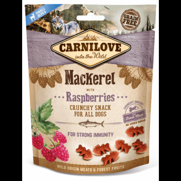 Carnilove Canine Crunchy Snack Caballa y Frambuesas Suplemento 1,2Kg