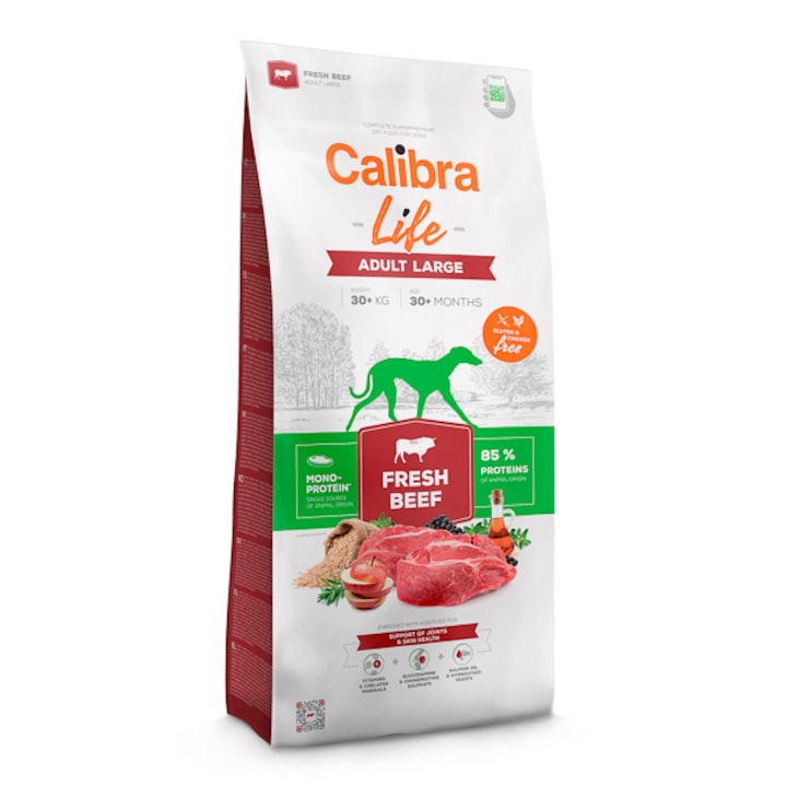 Calibra Dog Life Adult Large Beef Alimento Seca 12,165kg
