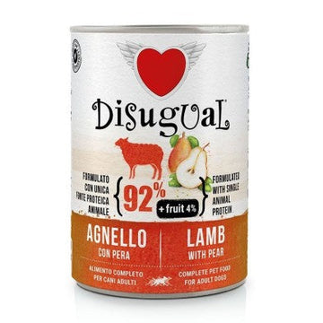 Disugual Fruit Dog Lamb Pear Tin 6x400gr