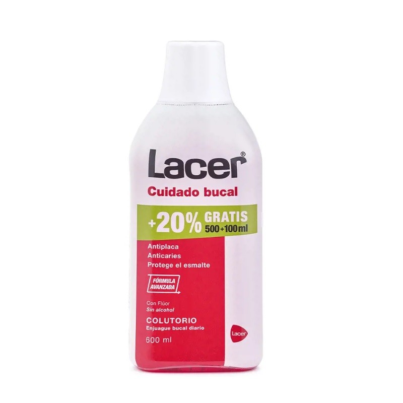 LACER Colutorio Anticaries Sin Alcohol 600ml