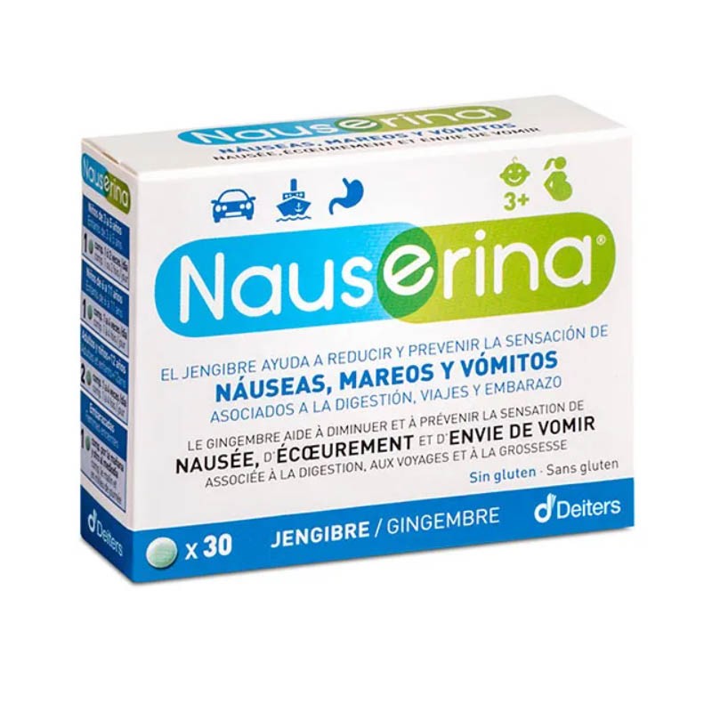 Nauserina 30 comprimidos