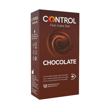 CONTROL Chocolate Preservativos 12 uds