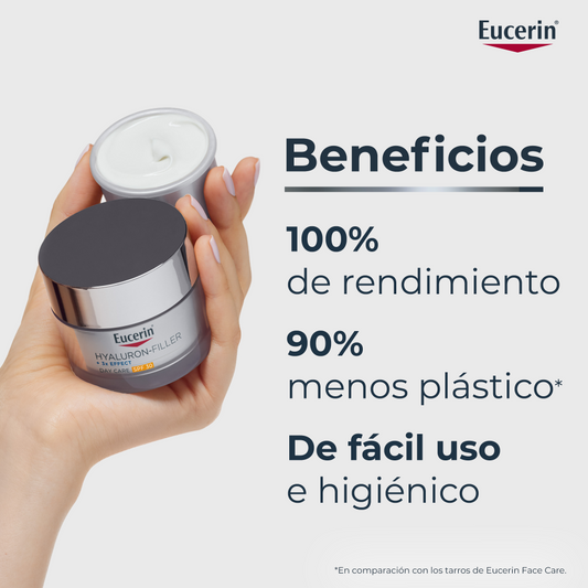 Eucerin Refill HF + 3X Effect Crema de Día SPF30 Hyaluron Filler 50ml