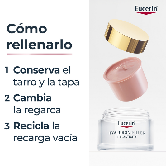 Eucerin Refill Crema de día Rosé Hyaluron Filler Elasticity 50ml