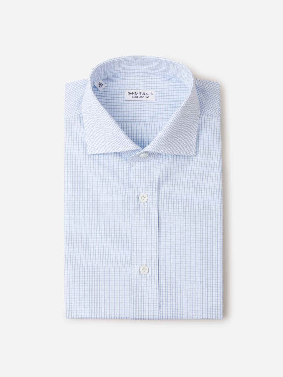 Camisa Motivo Mini Cuadros