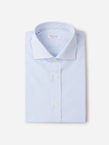 Camisa Motivo Mini Cuadros