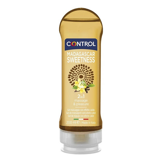 CONTROL Madagascar Sweetness Vainilla Gel de Masaje 2 en 1 (200ml)
