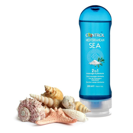 CONTROL Mediterranean Sea Gel de Masaje 2 en 1 (200ml)