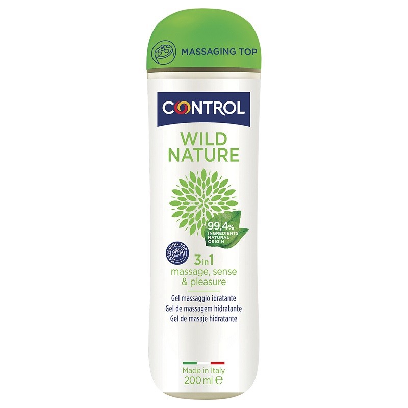 CONTROL Wild Nature Gel de Masaje 3 en 1 (200ml)