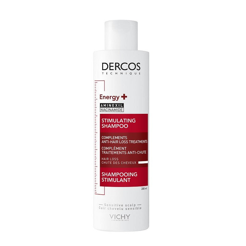 VICHY Dercos Champú Energizante Estimulante Anticaída 200ml