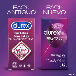 DUREX Preservativo Sin Latex 12uds