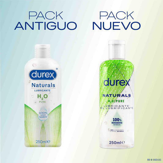 DUREX Naturals Lubricante H2O 100% Natural 250ml
