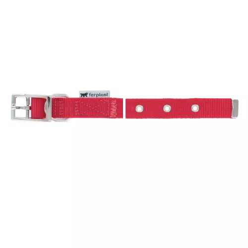 Ferplast CLUB FORATO Collar de Perro de Nylon Rojo 1 ud