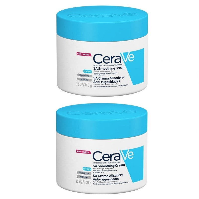 CeraVe SA Crema Alisadora Anti-Rugosidades DUPLO AHORRO 2x340g