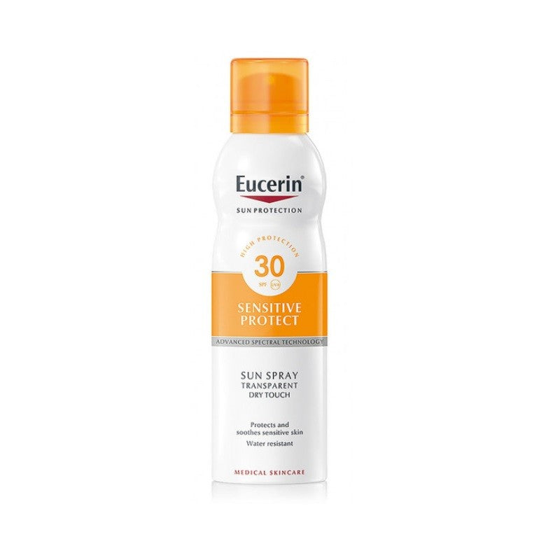 EUCERIN Spray Solar Transparente Toque Seco SPF30 (200ml)
