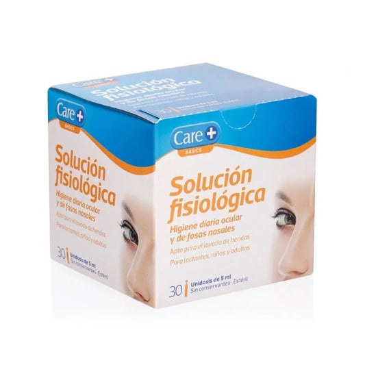 CARE+ Solución Fisiológica 30 x 5ml