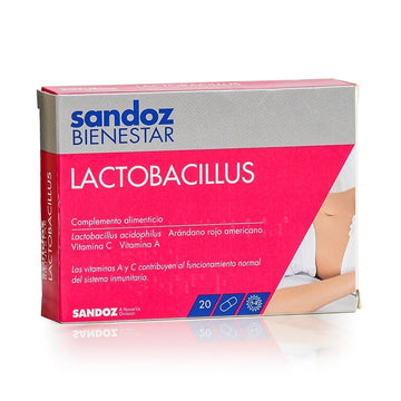SANDOZ Bienestar Lactobacillus 20 Cápsulas