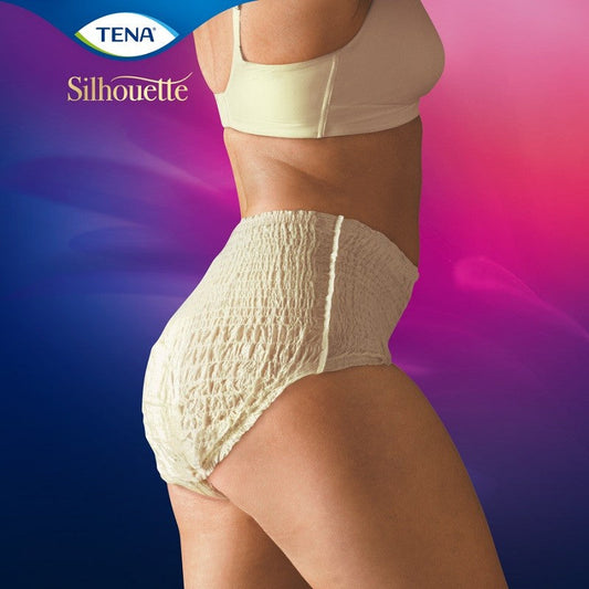 TENA Silhouette Crema Cintura Alta Grande 8uds