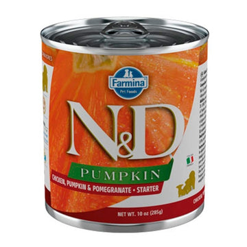 Farmina ND Pumpkin Pollo Starter Puppy Alimento Húmedo 6x285g
