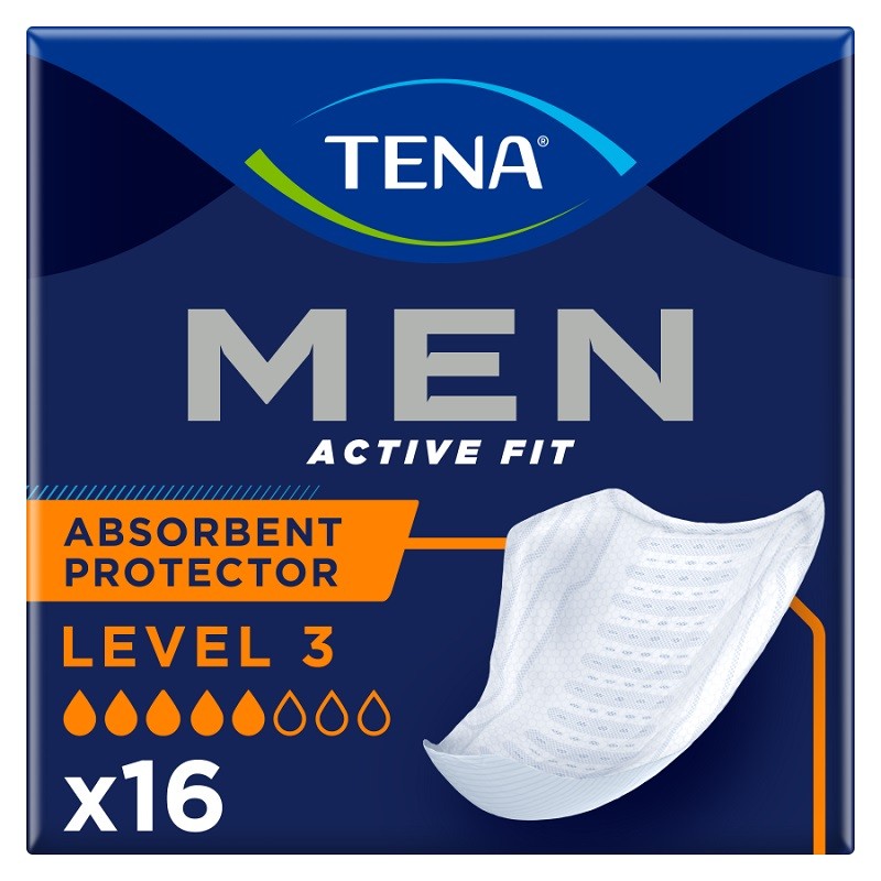 TENA Men Active Fit Protector Level 3 (16uds)