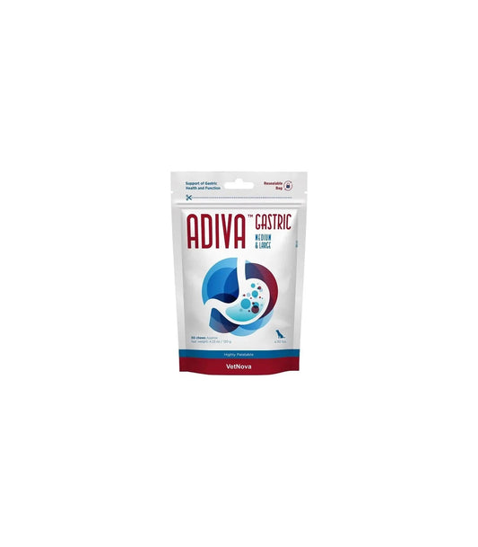 Vetnova Adiva Gastric Masticables Medianas y Grandes 30 Chews