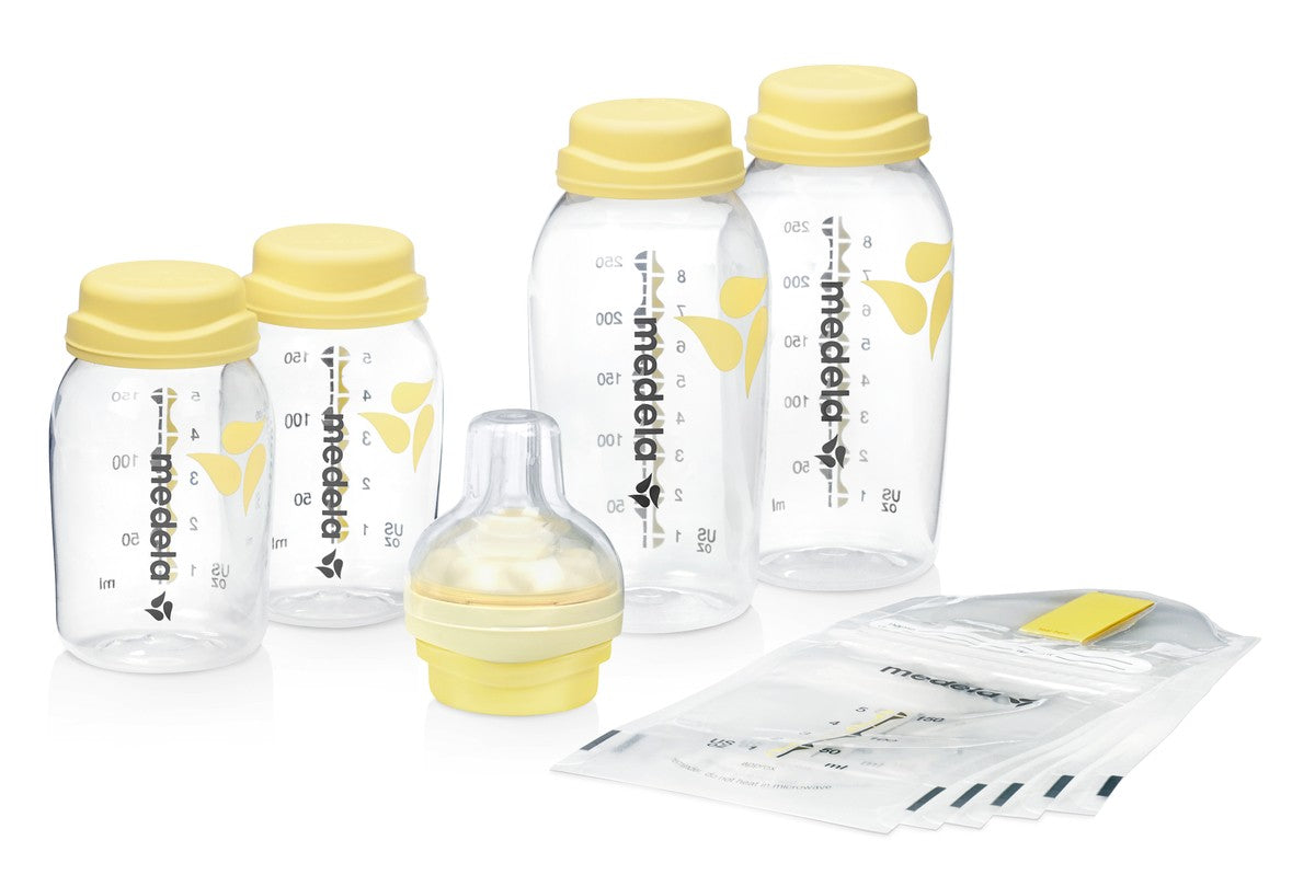 MEDELA Set de conservación y alimentación para leche materna