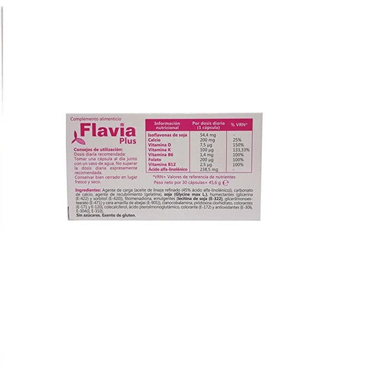 Flavia Plus 30 Cápsulas