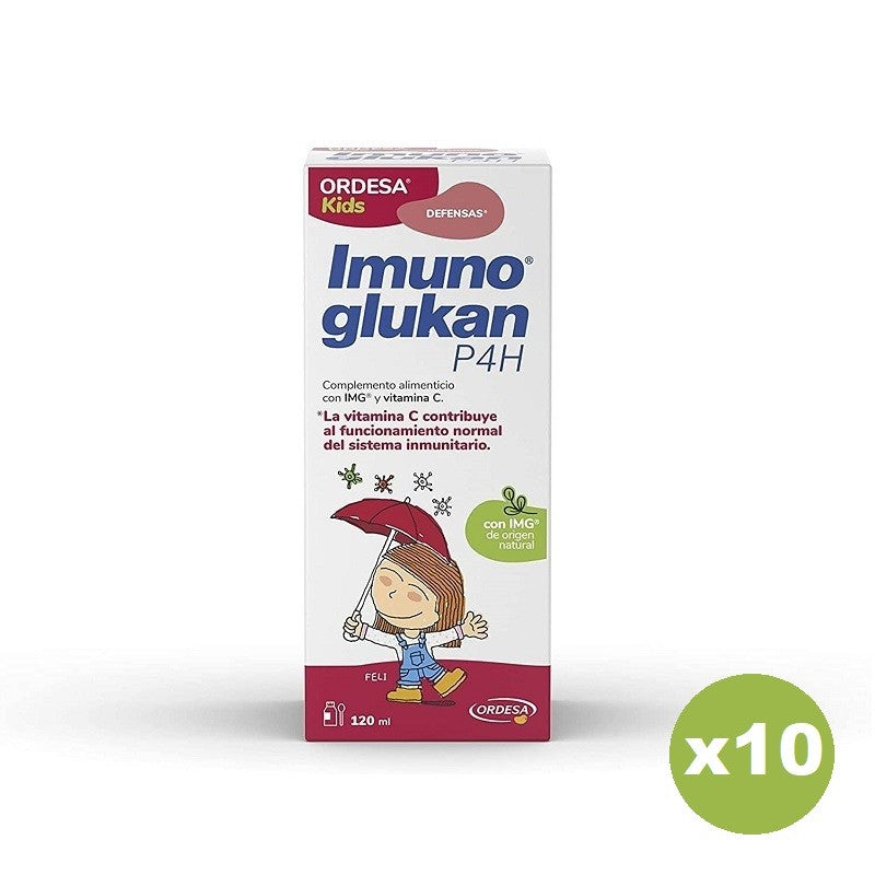 IMUNOGLUKAN Pack Jarabe P4H 10x120ml