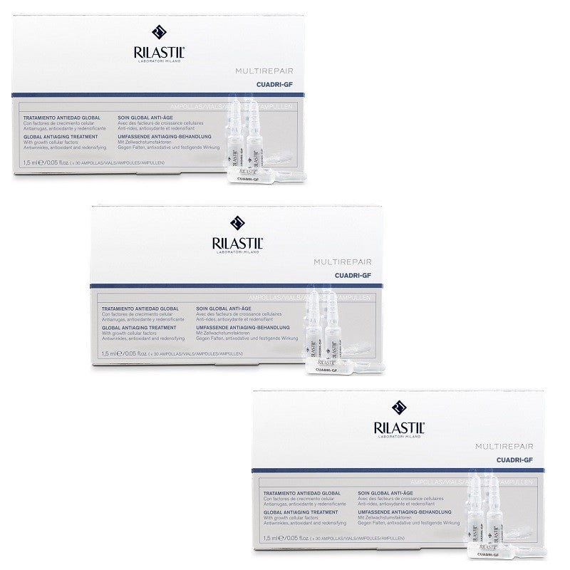 RILASTIL Cuadri GF Multirepair Pack 3x30 Ampoules