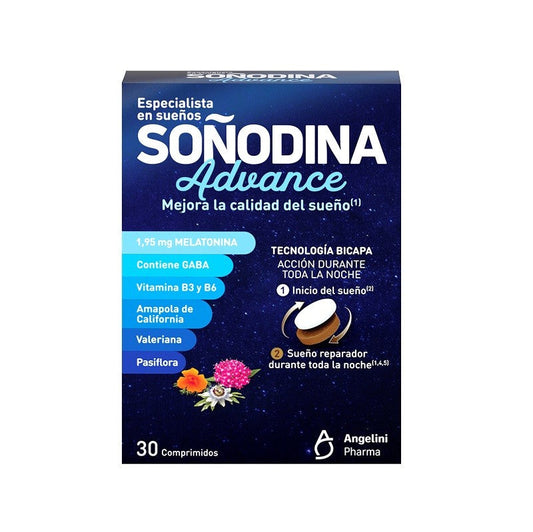 SOÑODINA Advance 30 comprimidos bicapa