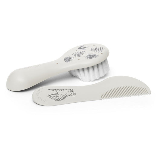 SUAVINEX Set Cepillo y Peine Recién Nacido Blanco 0+m