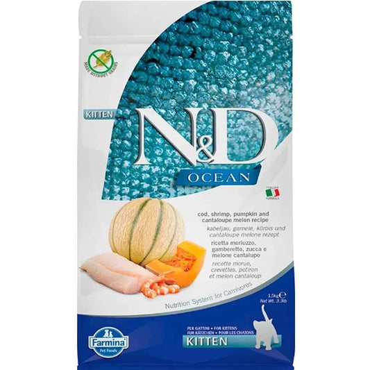 Farmina N&D Ocean Gatitos Comida Seca 1,5kg