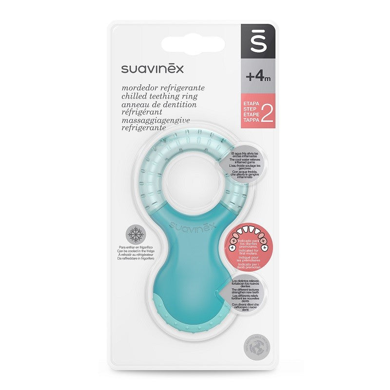 SUAVINEX Mordedor Refrigerante +4m Etapa 2 color Azul