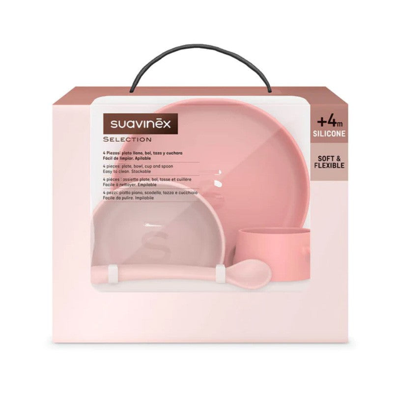 SUAVINEX Vajilla Infantil de Silicona Soft Colour