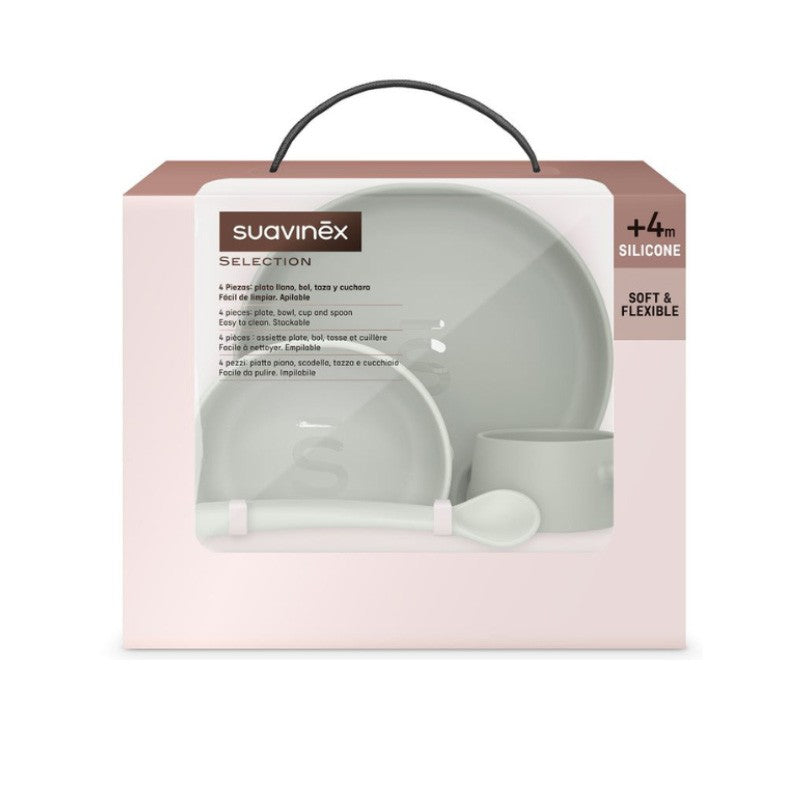 SUAVINEX Vajilla Infantil de Silicona Intense Colour