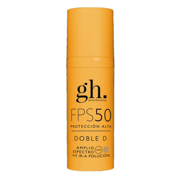 Gema Herrerías Doble D FPS 50+ Tono Dorado Manuela 50ml