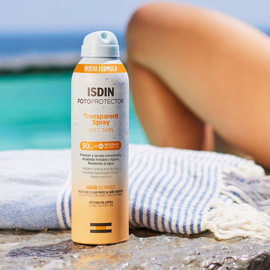 ISDIN Fotoprotector Transparent Spray Wet Skin SPF 50+ (100ml)