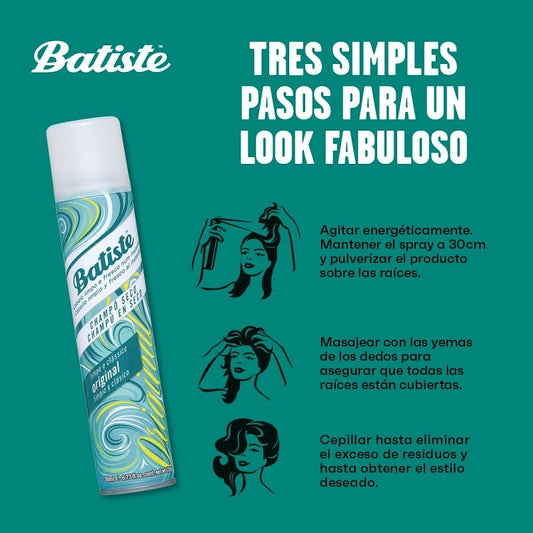 Batiste Champú en Seco Original 200 ml